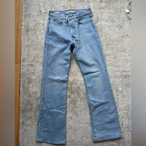 Levi’s wedgie boot cut jeans